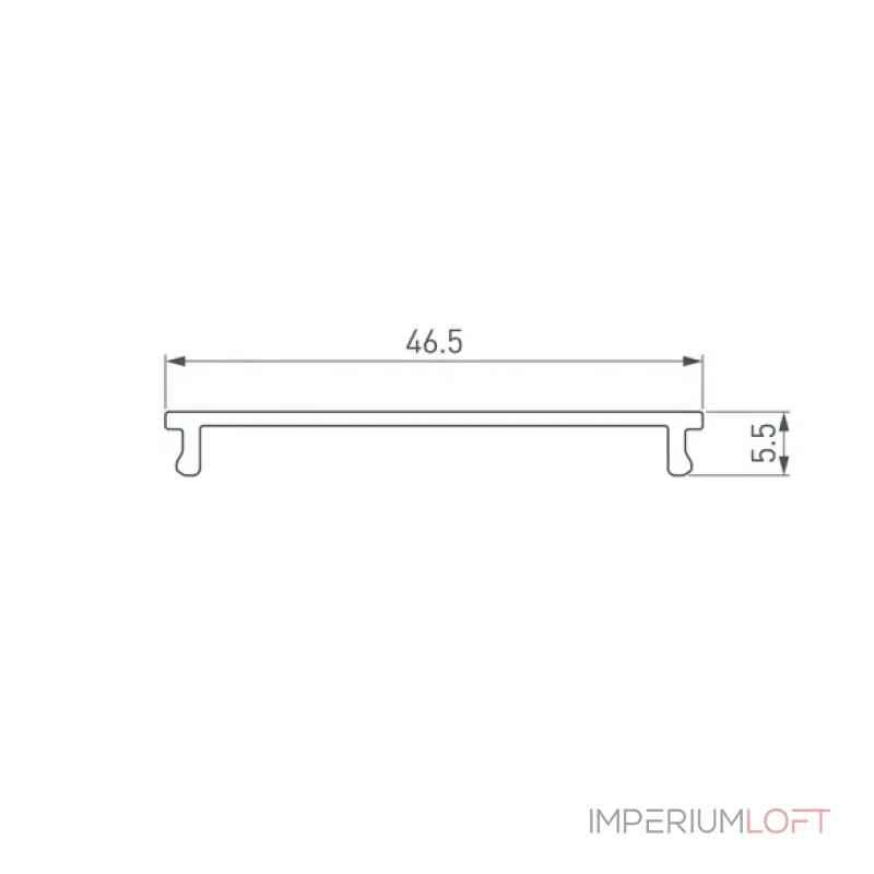 Рассеиватель ARH-POWER-W47-2000 OPAL Arlight 036340