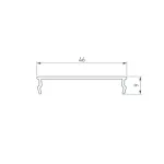 Рассеиватель ARH-LINE-4874-2000 OPAL Arlight 036346