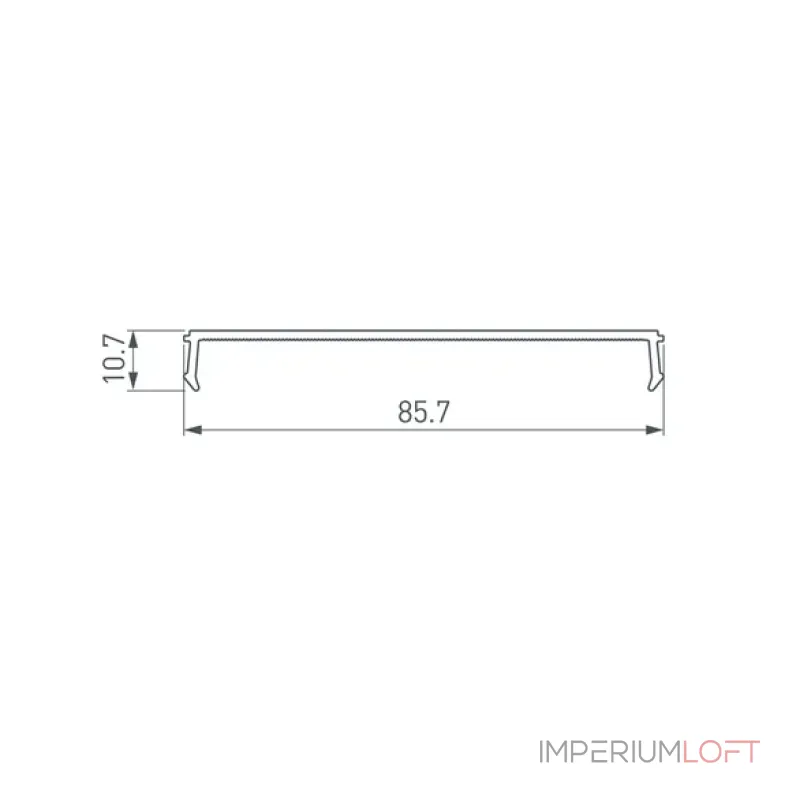 Рассеиватель ARH-POWER-W88-2000 OPAL Arlight 036358