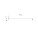 Рассеиватель ARH-POWER-W150-2000 OPAL Arlight 036369