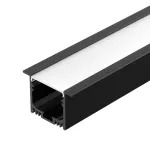 Профиль для светодиодной ленты SL-LINIA49M-F-2000 BLACK Arlight 036513