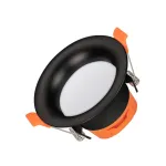 Arlight Светильник MS-BLIZZARD-BUILT-R90-6Вт Warm3000 BK 100 deg 230В IP20 036610