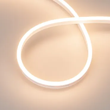 Светодиодная лента герметичная AURORA-PS-A120-12x6mm 24V Warm3000 (10W/m, IP65, 2835, 5m) Arlight 036675