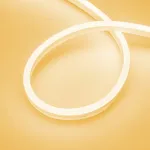 Светодиодная лента герметичная AURORA-PS-A120-16x8mm 24V Amber (10W/m, IP65, 2835, 5m) Arlight 036695