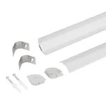 Профиль для светодиодной ленты с экраном ARH-KANT-H30-2000 ANOD+OPAL Arlight 036771