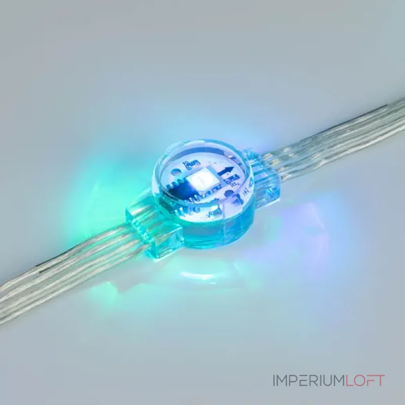 Модуль управляемый DMX-B1-D20 12V RGB (0.3W, IP68, 120 deg) Arlight 036777