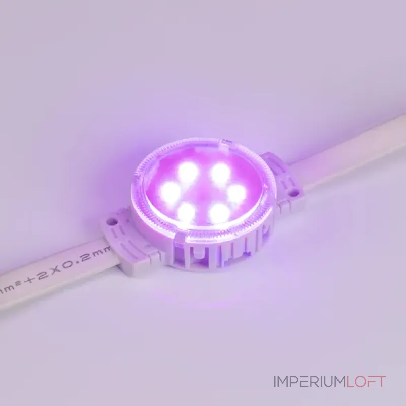 Модуль управляемый SPI-F6-D40 24V RGB-RAM-Auto (1.25W, IP68, 120 deg) Arlight 036828 Модуль управляемый SPI-F6-D40 24V RGB-RAM-Auto (1.25W, IP68, 120 deg) Arlight 036828