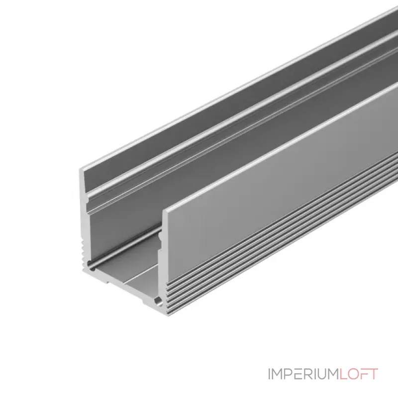 Профиль для светодиодной ленты с экраном SL-SLIM20-H20-2000 ANOD+OPAL Arlight 036836