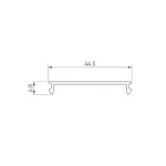 Рассеиватель для профиля SL-W45-2000 FROST Arlight SL-LINE 36974
