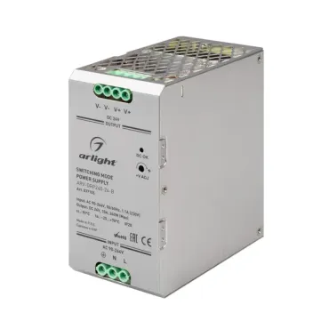 Блок питания ARV-DRP240-24-B (24V, 10A, 240W, PFC) (IP20) Arlight 037155