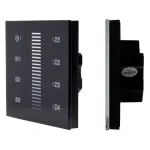 Сенсорная панель DALI-901-11-ADDR-3SC-DIM-DT6-IN Black (BUS, IARL, IP20) Arlight 037189