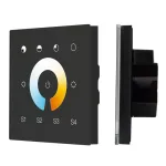 Сенсорная панель DALI-901-11-1G-4SC-MIX-DT8-IN Black (BUS/230V) Arlight 37195
