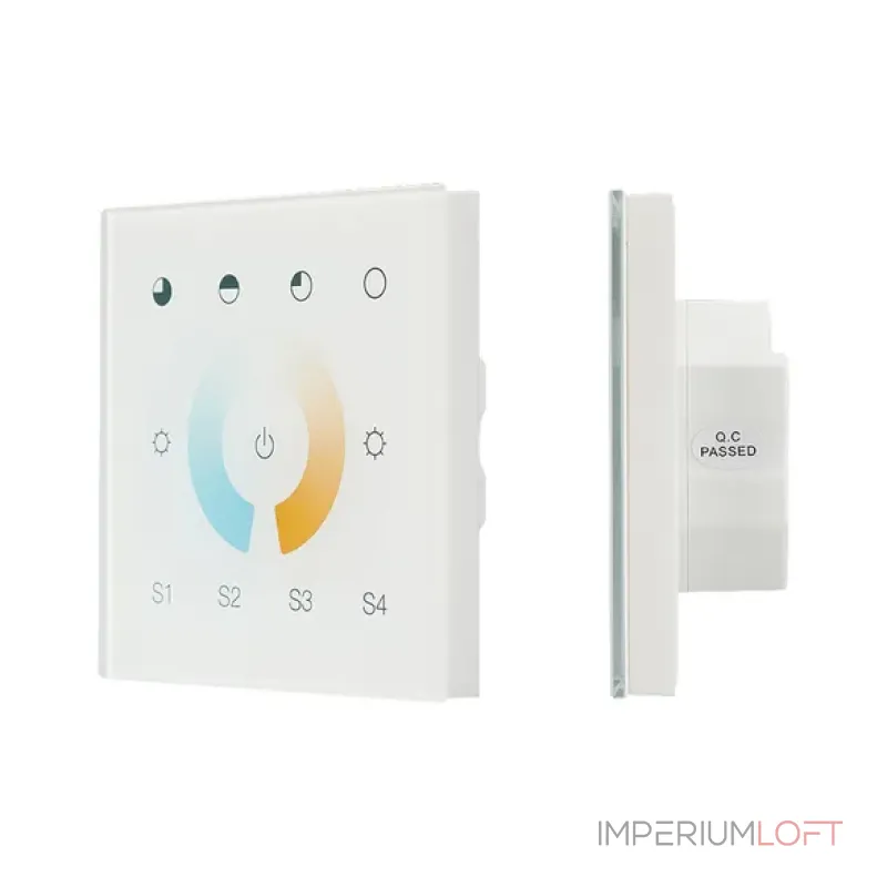 Сенсорная панель DALI-901-11-1G-4SC-MIX-DT8-IN White (BUS/230V, IARL, IP20) Arlight 037196 Сенсорная панель DALI-901-11-1G-4SC-MIX-DT8-IN White (BUS/230V, IARL, IP20) Arlight 037196
