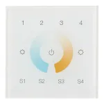 Сенсорная панель DALI-901-11-4G-4SC-MIX-DT8-IN White (BUS/230V, IARL, IP20) Arlight 037198