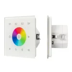 Сенсорная панель DALI-901-11-4G-RGBW-DT8-IN White (BUS/230V, IARL, IP20) Arlight 037202