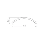 Рассеиватель ARH-KANT-H16-S Round Opal Arlight 037234