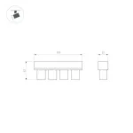 Трековый светильник Arlight ORIENT KRATER 37331