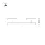 Трековый светильник Arlight ORIENT TUBE CORNER 37348