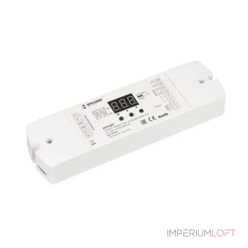 Декодер SMART-DMX512-204-62-RGBW-RDM-SUF (12-48V, 4x350-1200mA, IARL, IP20) Arlight 037441