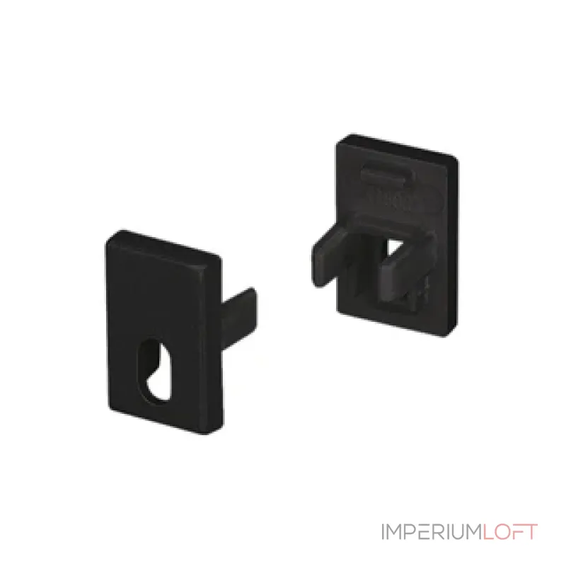 Заглушка SL-MINI-8-H12 BLACK глухая Arlight 037505