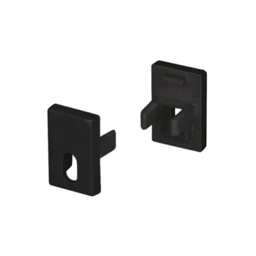 Заглушка SL-MINI-8-H12 BLACK с отверстием Arlight 037506