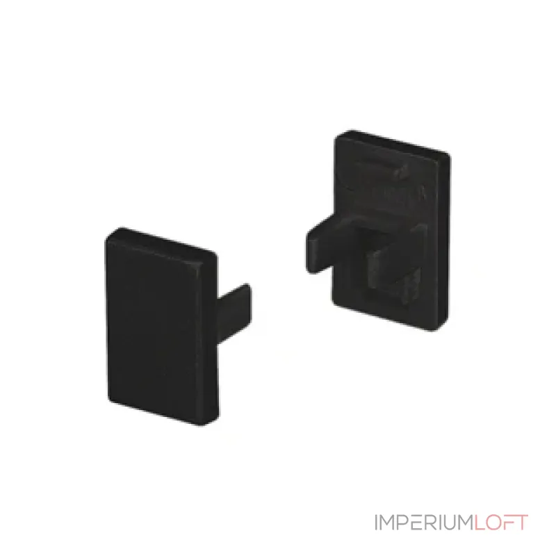 Заглушка SL-MINI-8-H12 BLACK с отверстием Arlight 037506