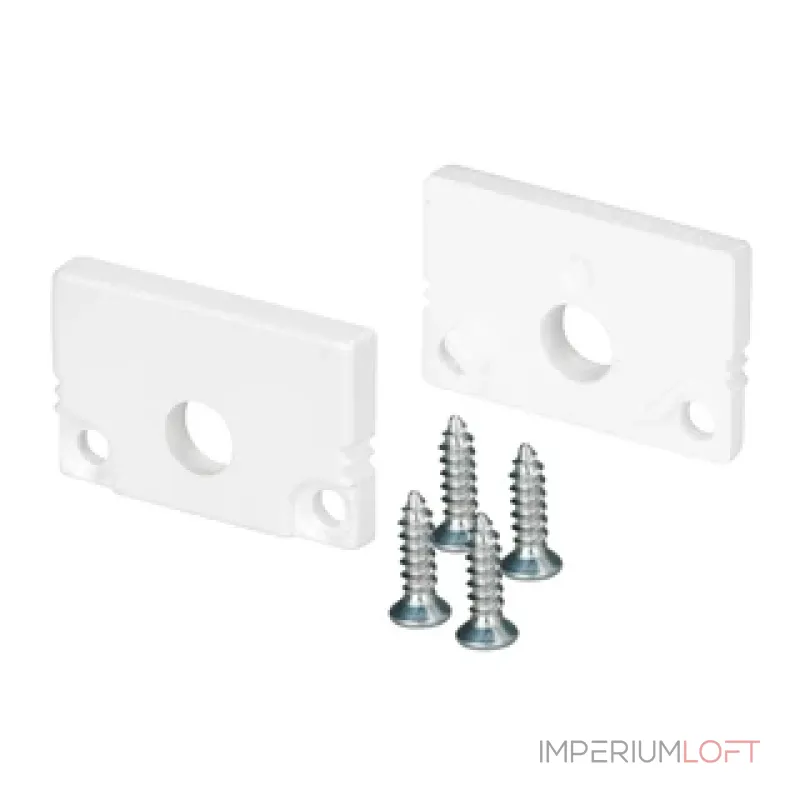 Заглушка SL-SLIM20-H13 WHITE глухая Arlight 037534