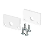 Заглушка SL-SLIM20-H13 WHITE с отверстием Arlight 037536