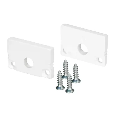 Заглушка SL-SLIM20-H13 WHITE с отверстием Arlight 037536
