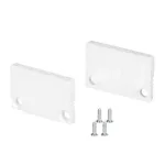 Заглушка SL-SLIM20-H13 WHITE с отверстием Arlight 037536