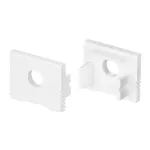 Заглушка SL-SLIM-H13M WHITE с отверстием Arlight 037538