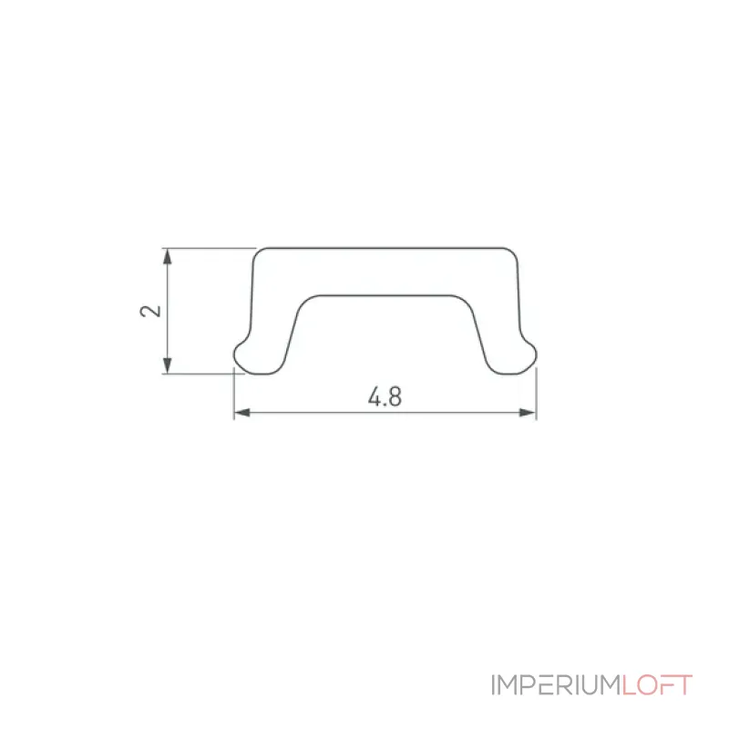 Рассеиватель ARH-MICRO-0610-2000 OPAL Arlight 037599