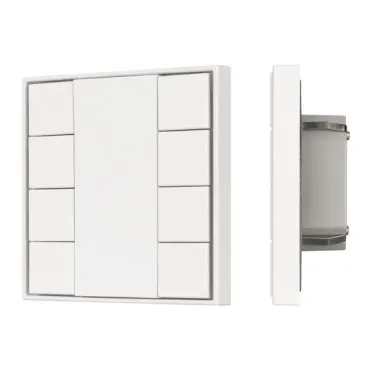 Arlight INTELLIGENT ARLIGHT Кнопочная панель KNX-301-22-8-SH-IN White BUS Frame IARL IP20 037723