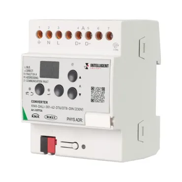 Arlight INTELLIGENT ARLIGHT Конвертер KNX-DALI-301-62-DT6/DT8-DIN 230В IARL IP20 037726