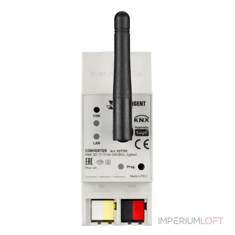 Конвертер KNX-301-72-TUYA-DIN (BUS, ZigBee, IARL, IP20) Arlight 037759