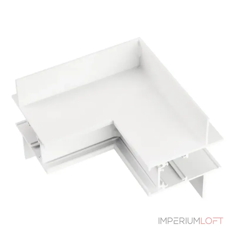 Коннектор угловой MAG-ORIENT-CON-2652-FDW-L90-EXT (WH) (IP20) Arlight 037786