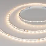 Светодиодная лента RT-A80-5mm 24V Warm2700 (5W/m, IP20, 2835, 5m) Arlight 037793