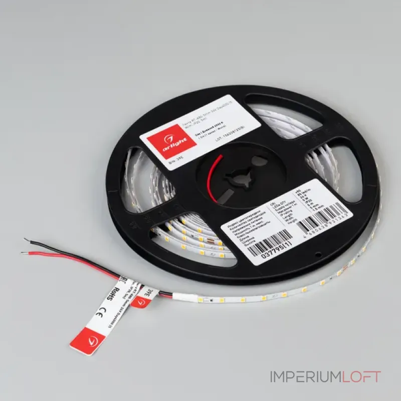 Светодиодная лента 5W/m IP20 5m Arlight 037795(1) (цена за метр лот от 5 м)