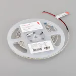 Светодиодная лента RT-A80-5mm 24V White6000 (5W/m, IP20, 2835, 5m) Arlight 037797