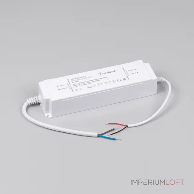 Блок питания ARPJ-SP-143700-PFC (100W, 72-143V, 0.7A, IP67) Arlight 037895 Блок питания ARPJ-SP-143700-PFC (100W, 72-143V, 0.7A, IP67) Arlight 037895