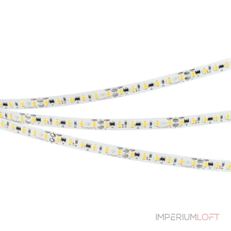Светодиодная лента IC-A120-8mm 24V Warm3000 (9.6W/m, IP20, 2835, 10m, стабилизированная) Arlight 037964 Светодиодная лента IC-A120-8mm 24V Warm3000 (9.6W/m, IP20, 2835, 10m, стабилизированная) Arlight 037964