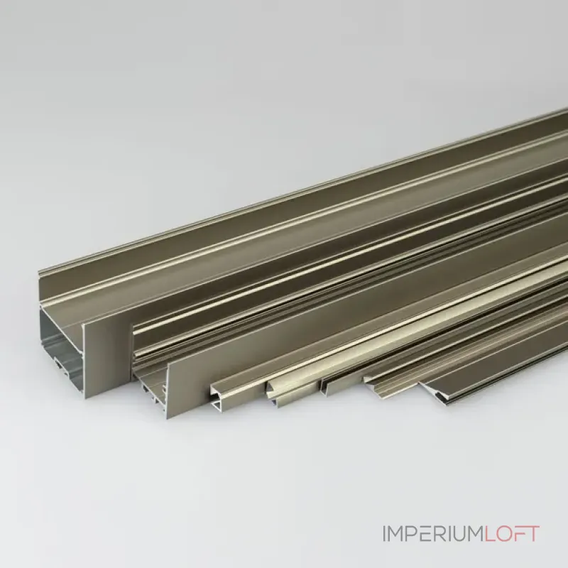 Профиль для светодиодной ленты SL-MINI-SHELF-H9-2000 ANOD OLIVE GREY Arlight 038208