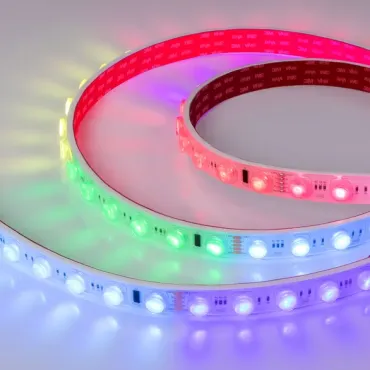 Светодиодная лента герметичная DMX-FLT-PS-S36-23mm 24V RGB-PX6 (20W/m, IP67, 30deg, 5m) Arlight 038297