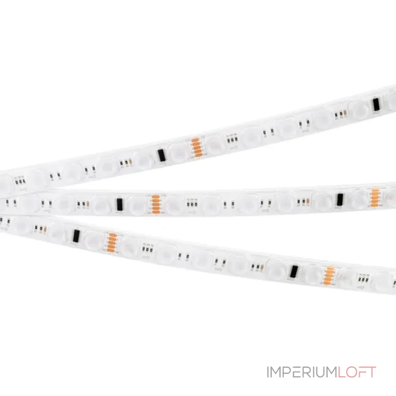 Светодиодная лента герметичная DMX-FLT-PS-S36-23mm 24V RGB-PX6 (20W/m, IP67, 30deg, 5m) Arlight 038297