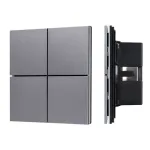 Кнопочная панель KNX-304-23-IN Grey (BUS, Frameless, IARL, IP20) Arlight 038366
