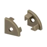 Заглушка SL-KANT-H11 OLIVE GREY c отверстием Arlight 038368