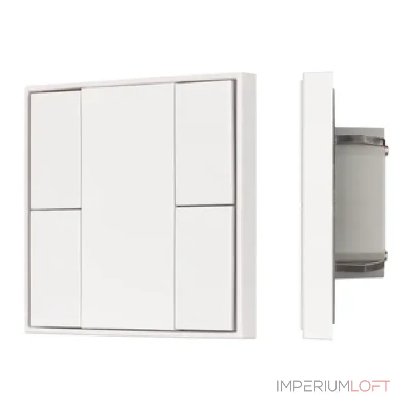 Кнопочная панель KNX-304-23-IN Grey (BUS, Frame, IARL, IP20) Arlight 038402
