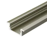 Профиль для светодиодной ленты LINE-2308-F-2000 ANOD OLIVE GREY Arlight 038440