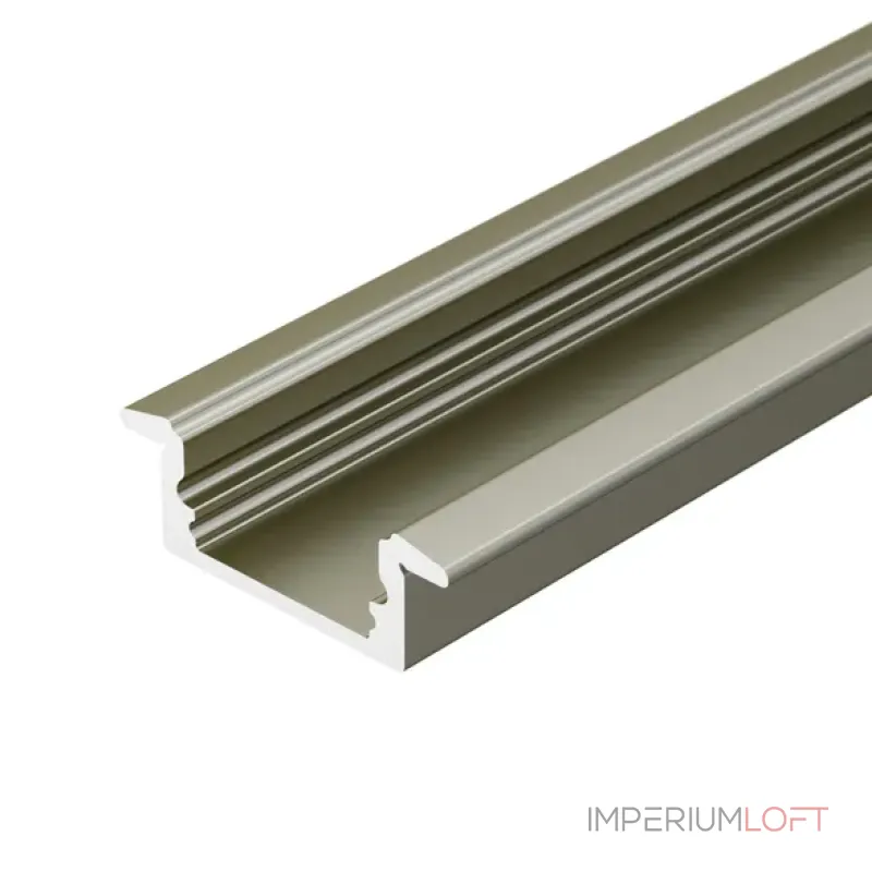 Профиль для светодиодной ленты LINE-2308-F-2000 ANOD OLIVE GREY Arlight 038440
