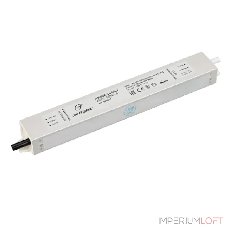 Блок питания ARPV-05040-B (5V, 8.0A, 40W, IP67) Arlight 038507 Блок питания ARPV-05040-B (5V, 8.0A, 40W, IP67) Arlight 038507